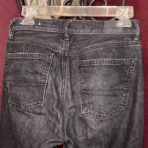 American Eagle Outfitters Women's Black Straight Jeans~Sz 0